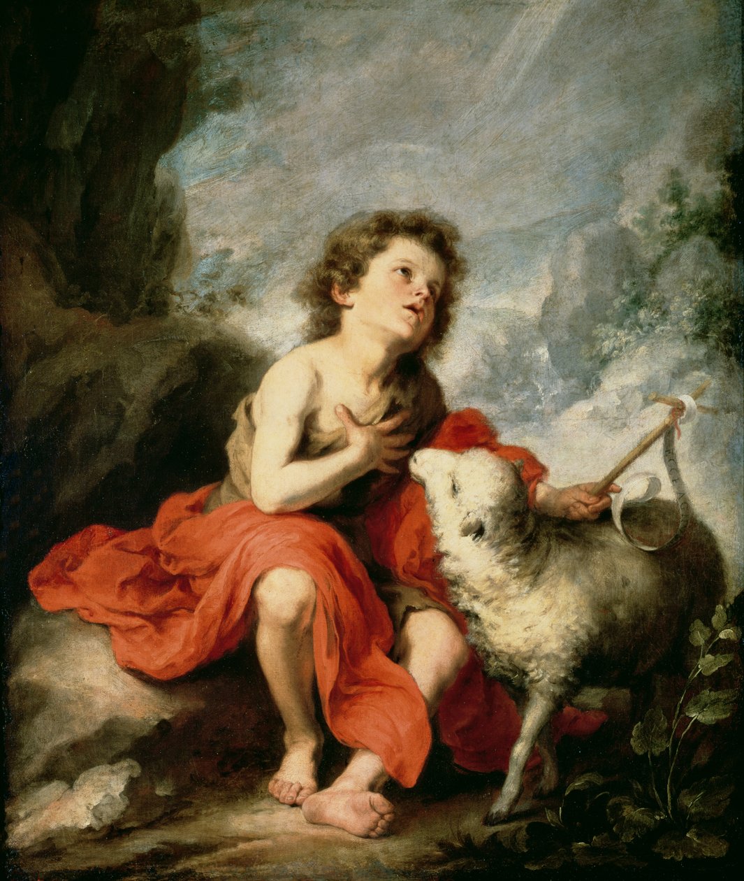 Sv. Jan Křtitel jako dítě, kolem roku 1665 od Bartolomé Esteban Murillo