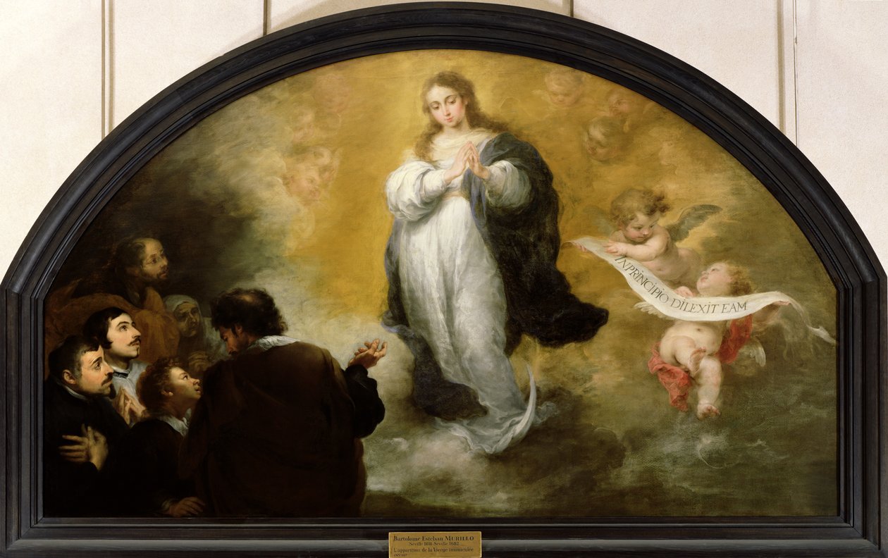 Zjevení Panny, 1665 od Bartolomé Esteban Murillo