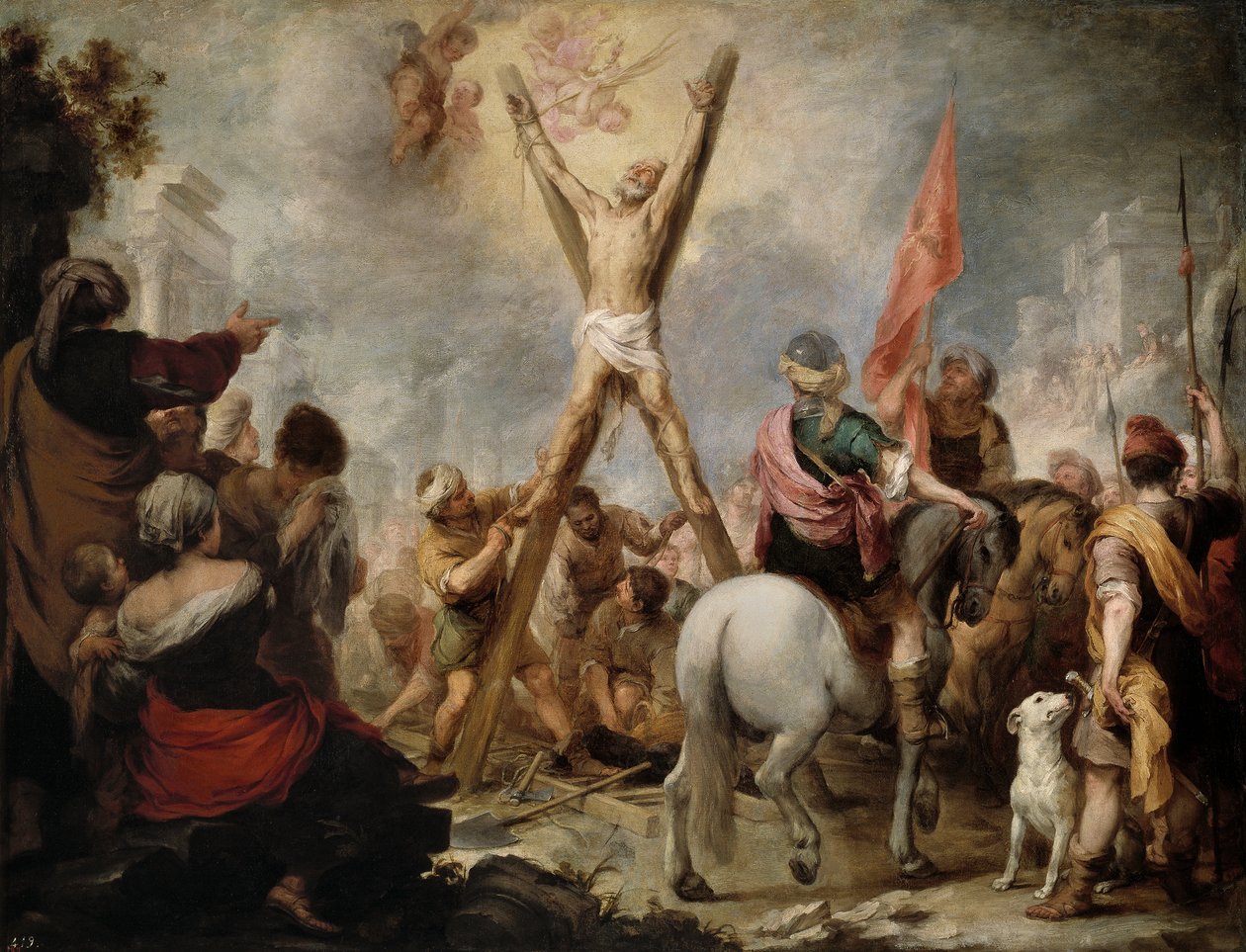 Mučednictví svatého Ondřeje apoštola od Bartolomé Esteban Murillo