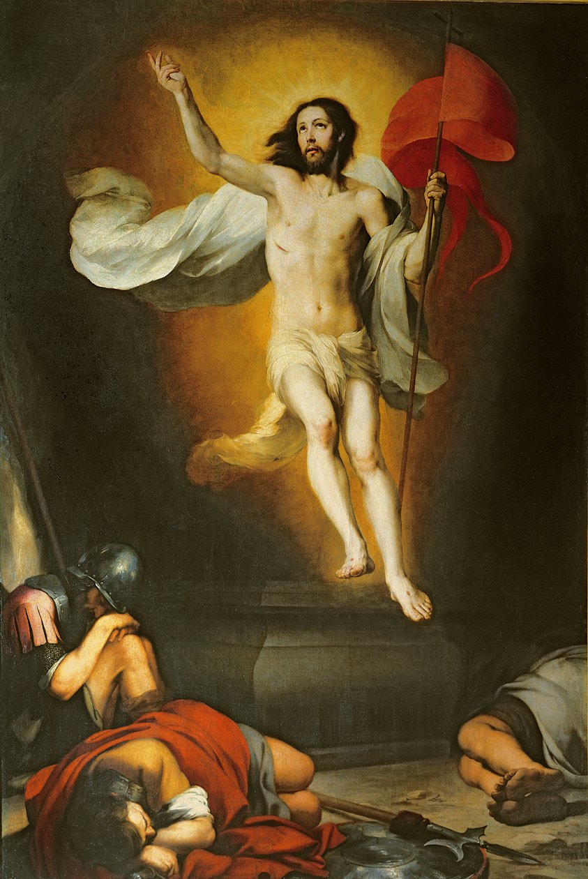 Vzkříšení Krista, 17. století od Bartolomé Esteban Murillo
