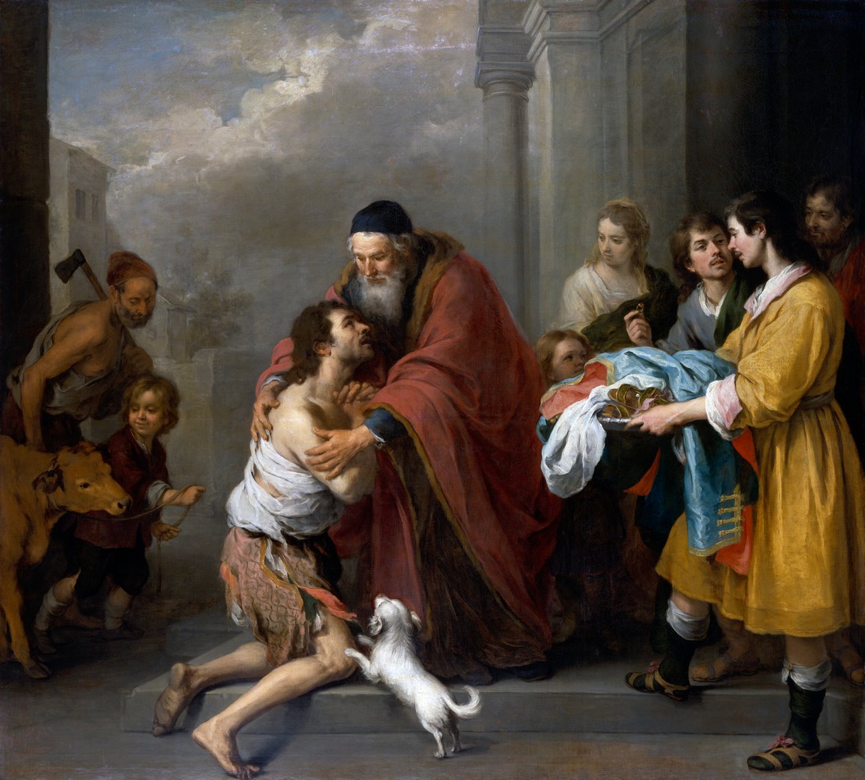 Návrat marnotratného syna od Bartolomé Esteban Murillo