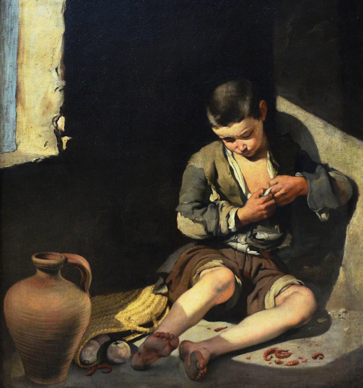 Mladý žebrák od Bartolomé Esteban Murillo