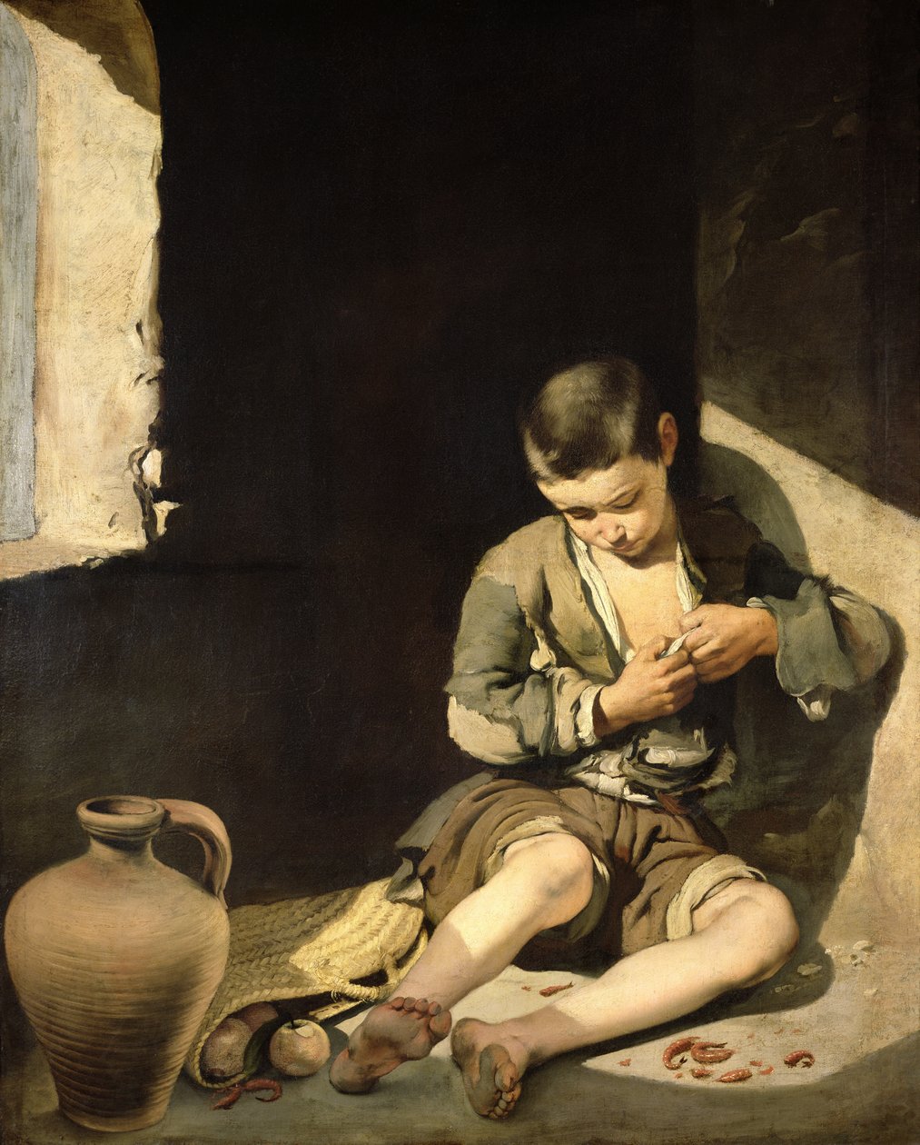Mladý žebrák, kolem roku 1650 od Bartolomé Esteban Murillo