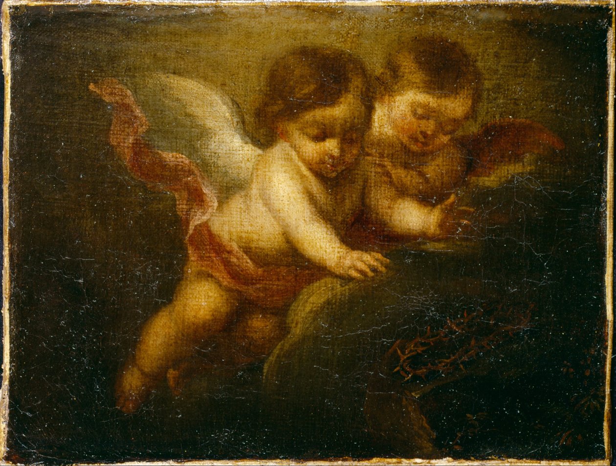 Dva dětští andělé od Bartolomé Esteban Murillo