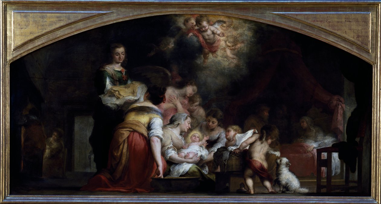 Narození Panny od Bartolomé Esteban Murillo