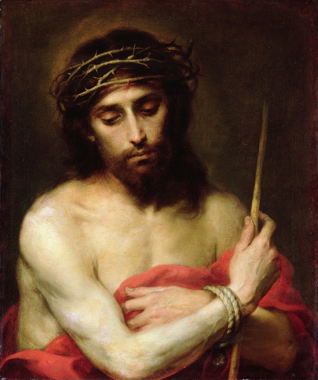 Kristus muž bolestný od Bartolomé Esteban Murillo