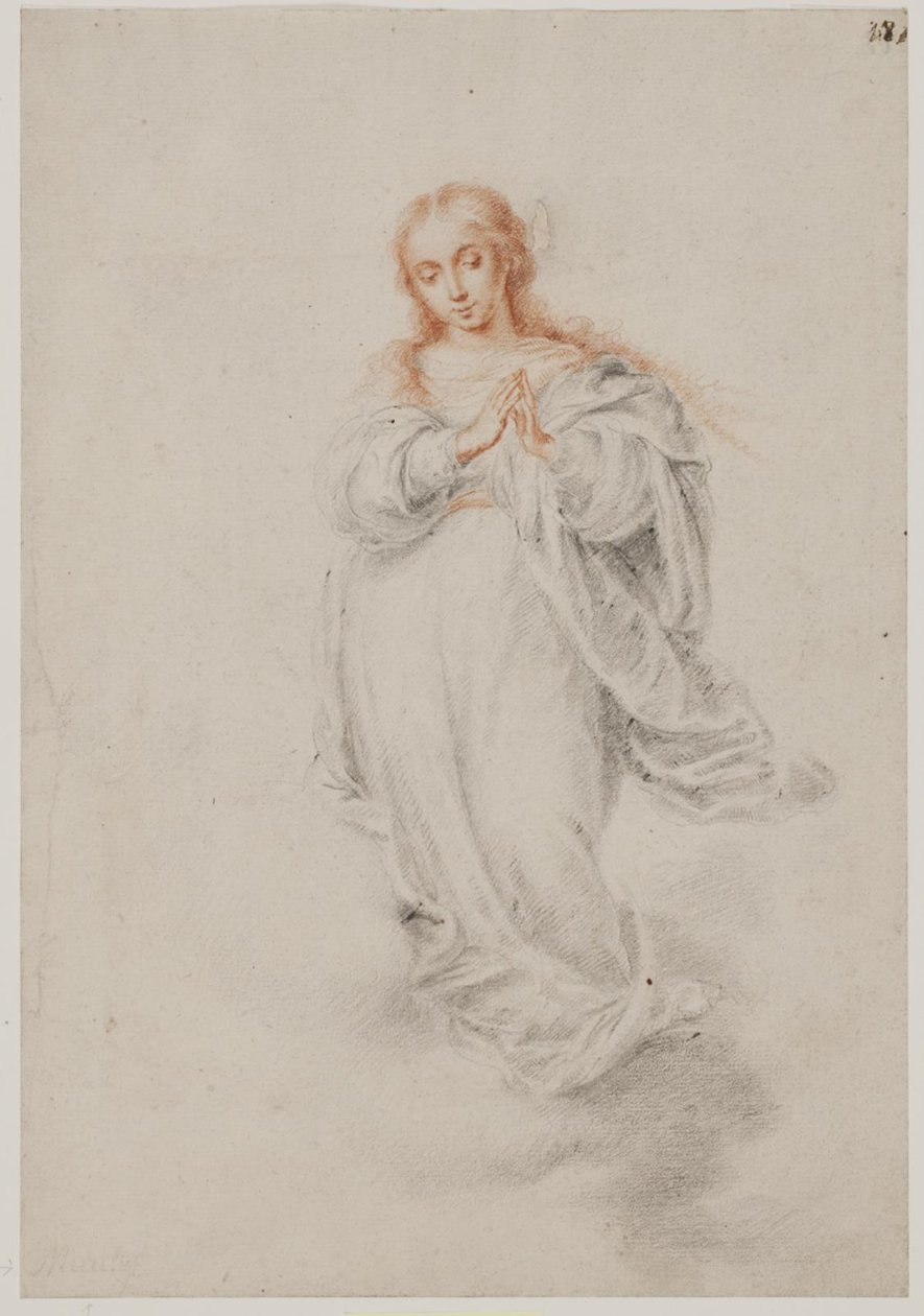 Neposkvrněné početí Panny Marie od Bartolomé Esteban Murillo
