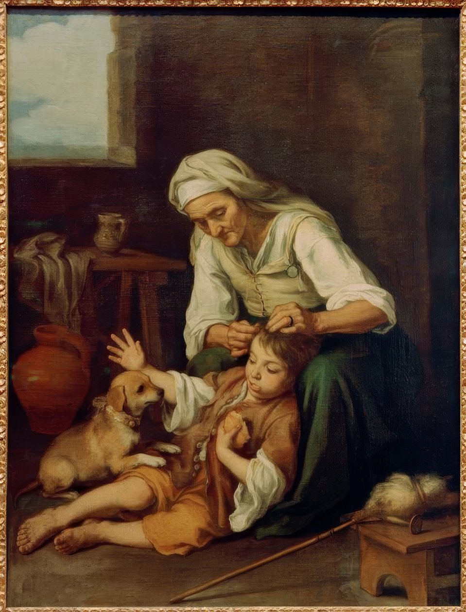 Domácí toaleta od Bartolomé Esteban Murillo
