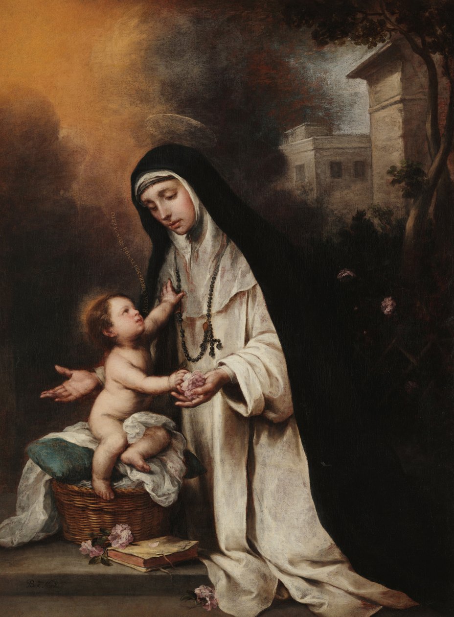Santa Rosa de Lima od Bartolomé Esteban Murillo