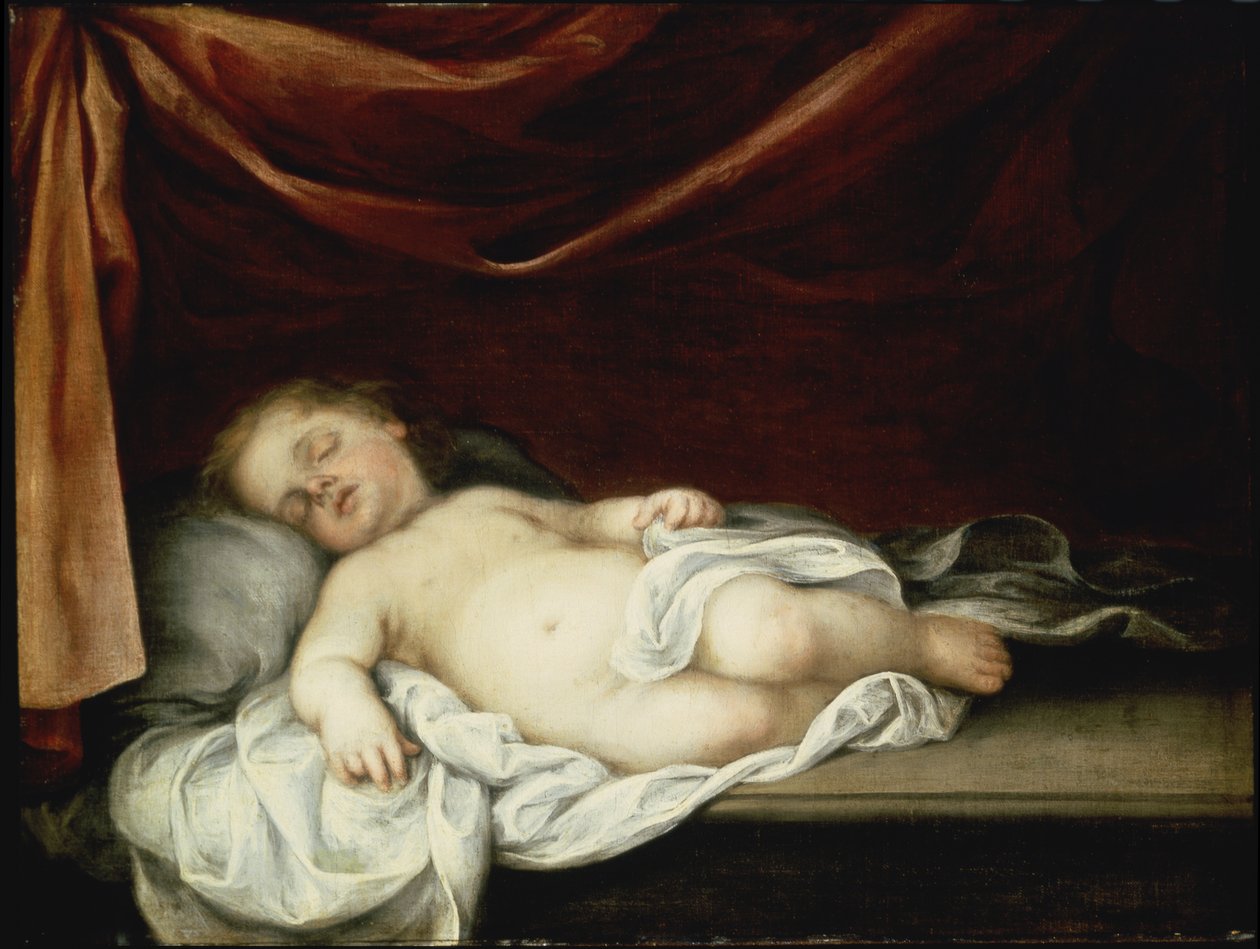 Ježíš Kristus spí od Bartolomé Esteban Murillo