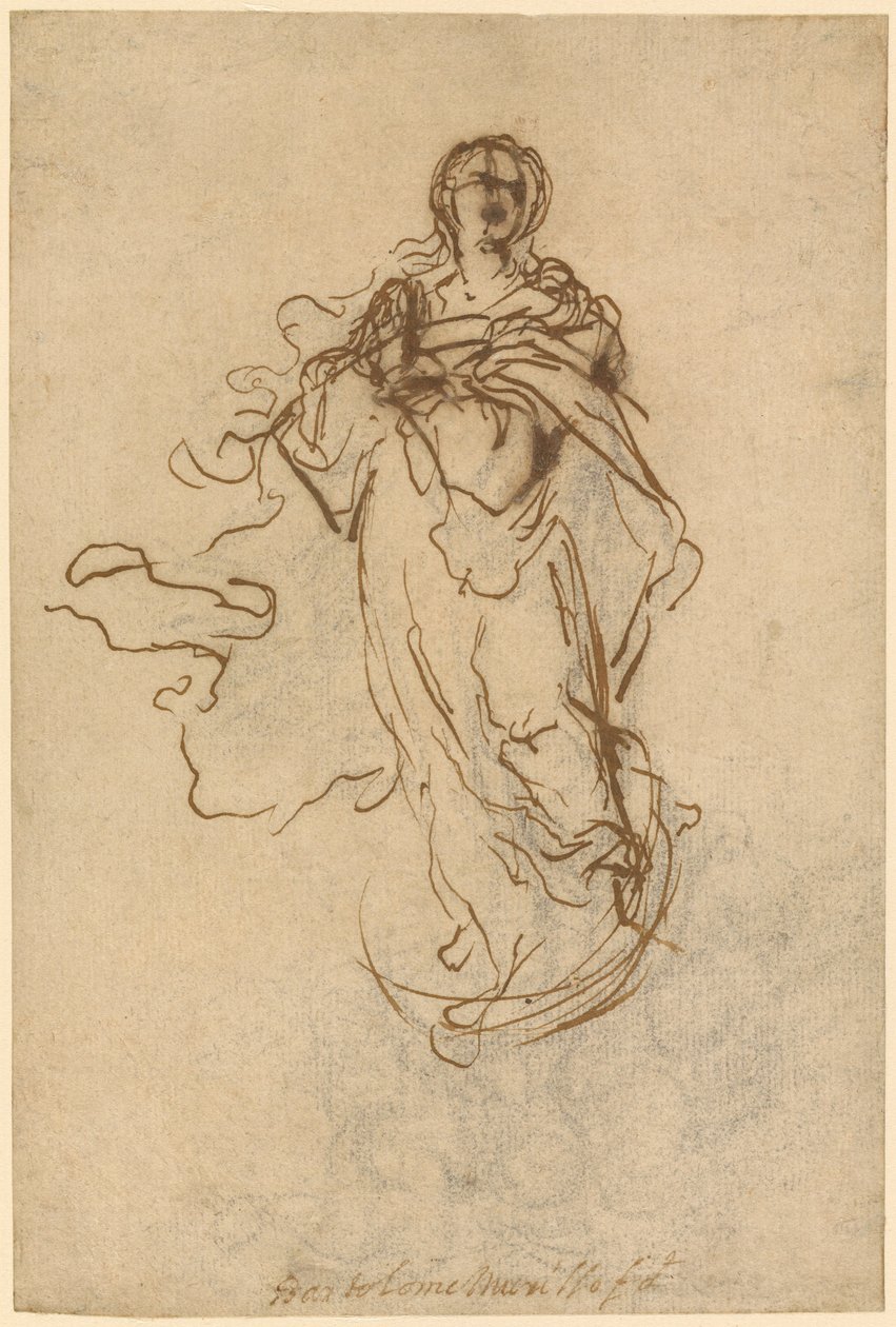 Neposkvrněné početí od Bartolomé Esteban Murillo
