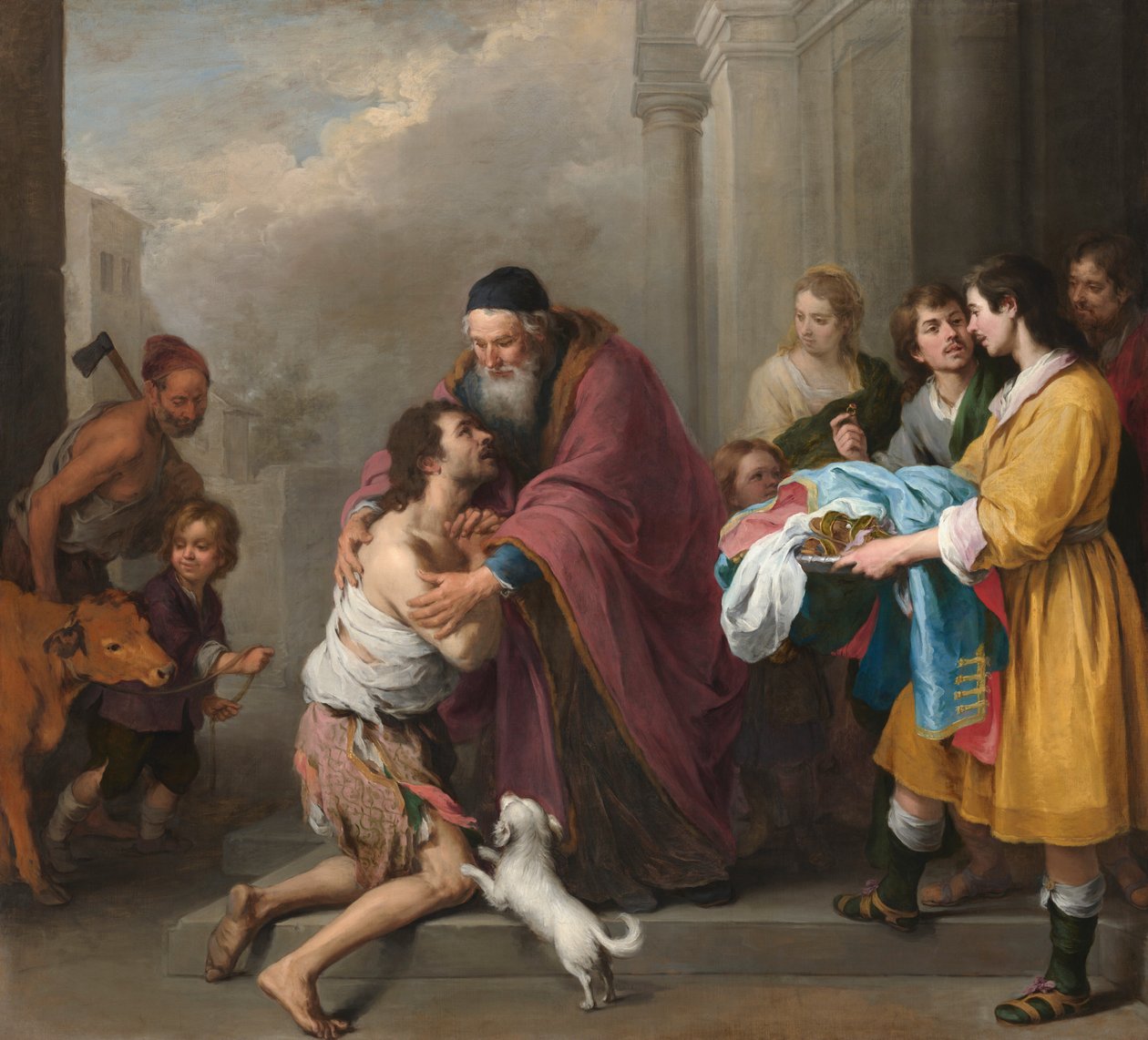 Návrat marnotratného syna od Bartolomé Esteban Murillo