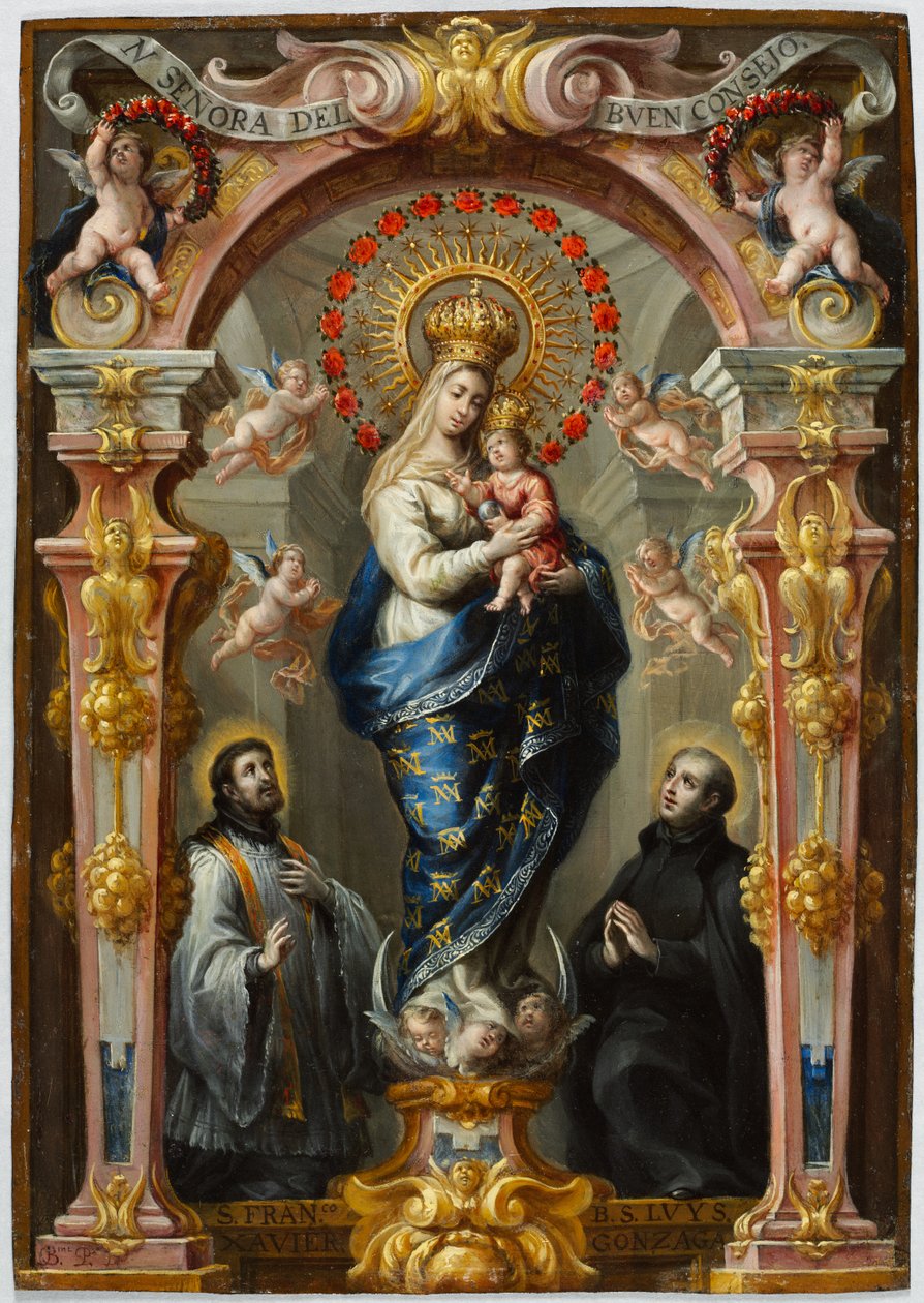 Panny Marie Dobré rady od Bartolomé Pérez