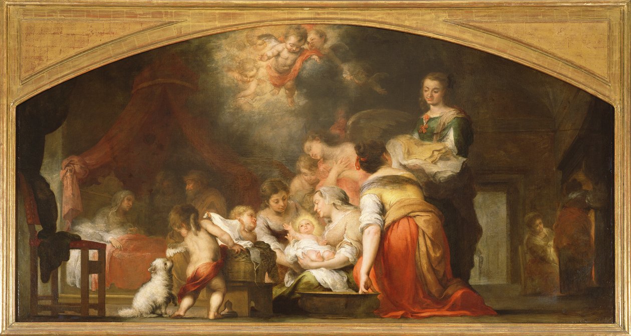 Narození Panny Marie, 1661 od Bartolomé Esteban Murillo