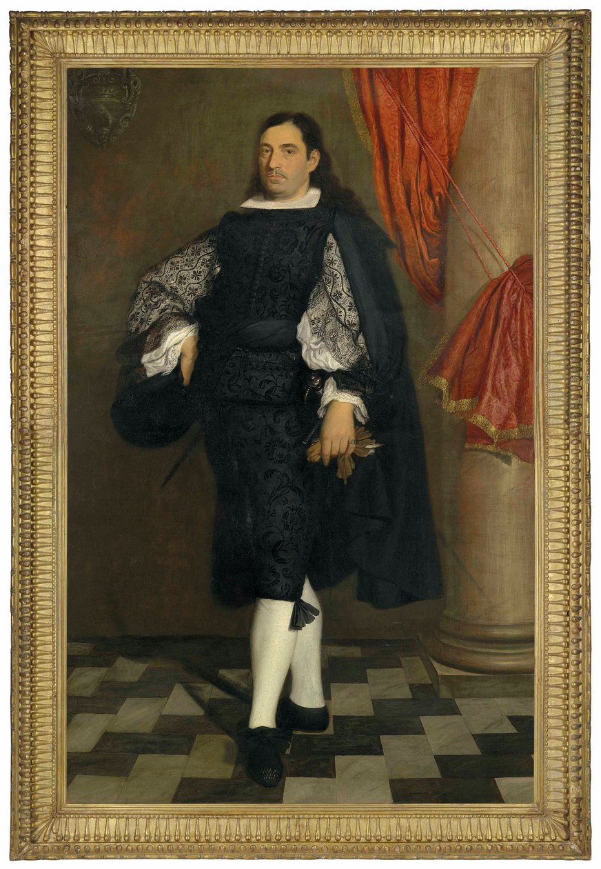 Portrét gentlemana od Bartolome Esteban and studio Murillo