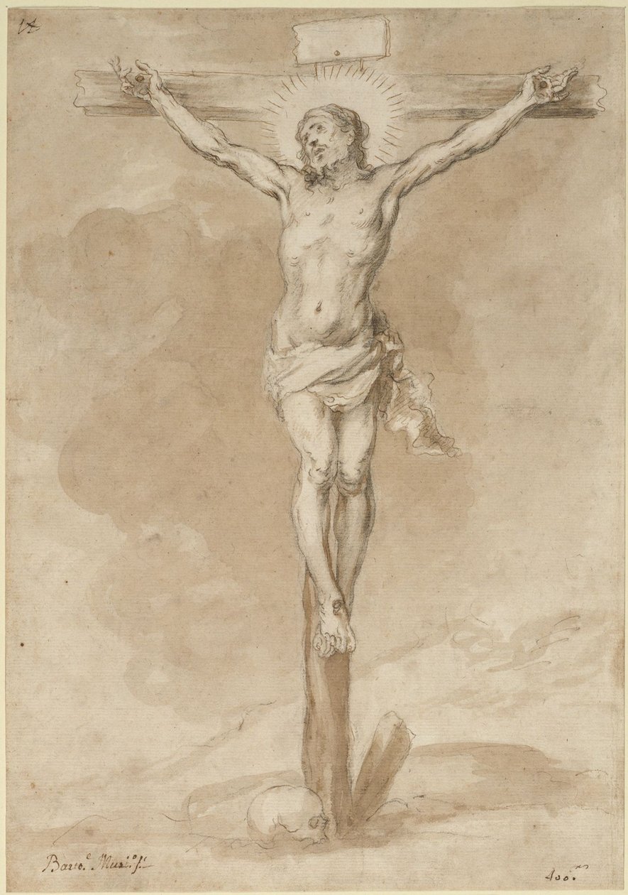 Kristus na kříži od Bartolomé Esteban Murillo