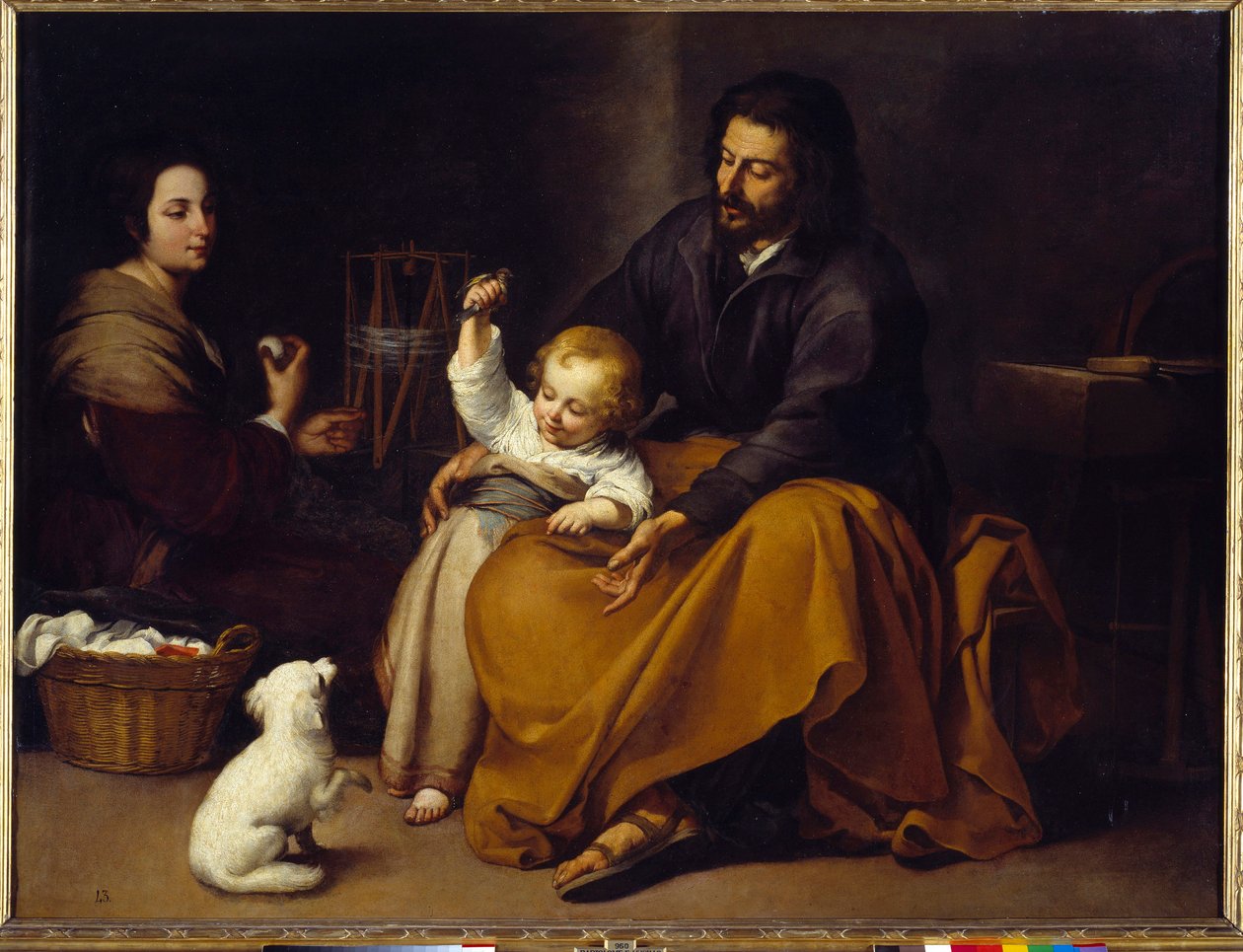 Obraz Svatá rodina od Bartolomea Murilla (1618-1682) od Bartolomé Esteban Murillo
