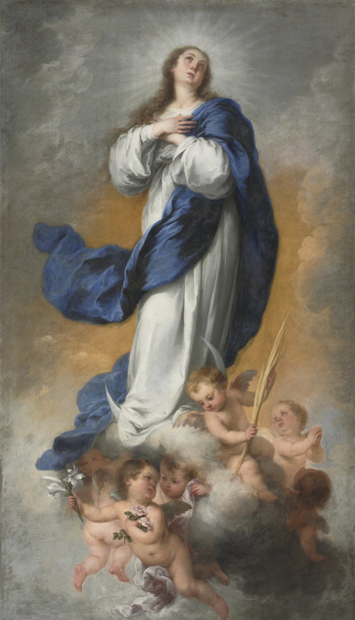 Neposkvrněné početí od Bartolomé Esteban Murillo