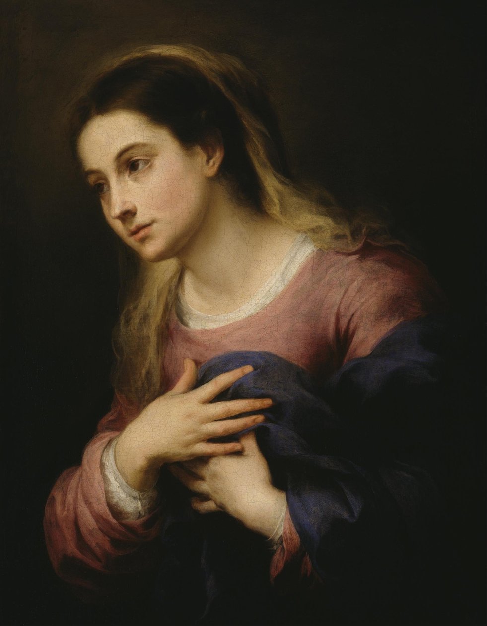 Panna Zvěstování od Bartolomé Esteban Murillo