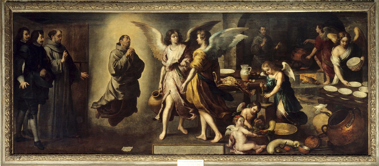 Kuchyně andělů reprezentace františkánského mnicha Saint Diego d