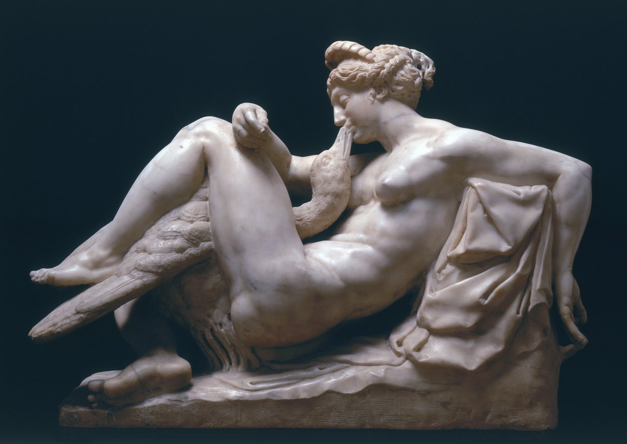 Leda a labuť (mramor) od Bartolomeo Ammannati