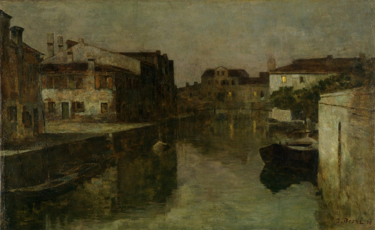 Benátky spí od Bartolomeo Bezzi