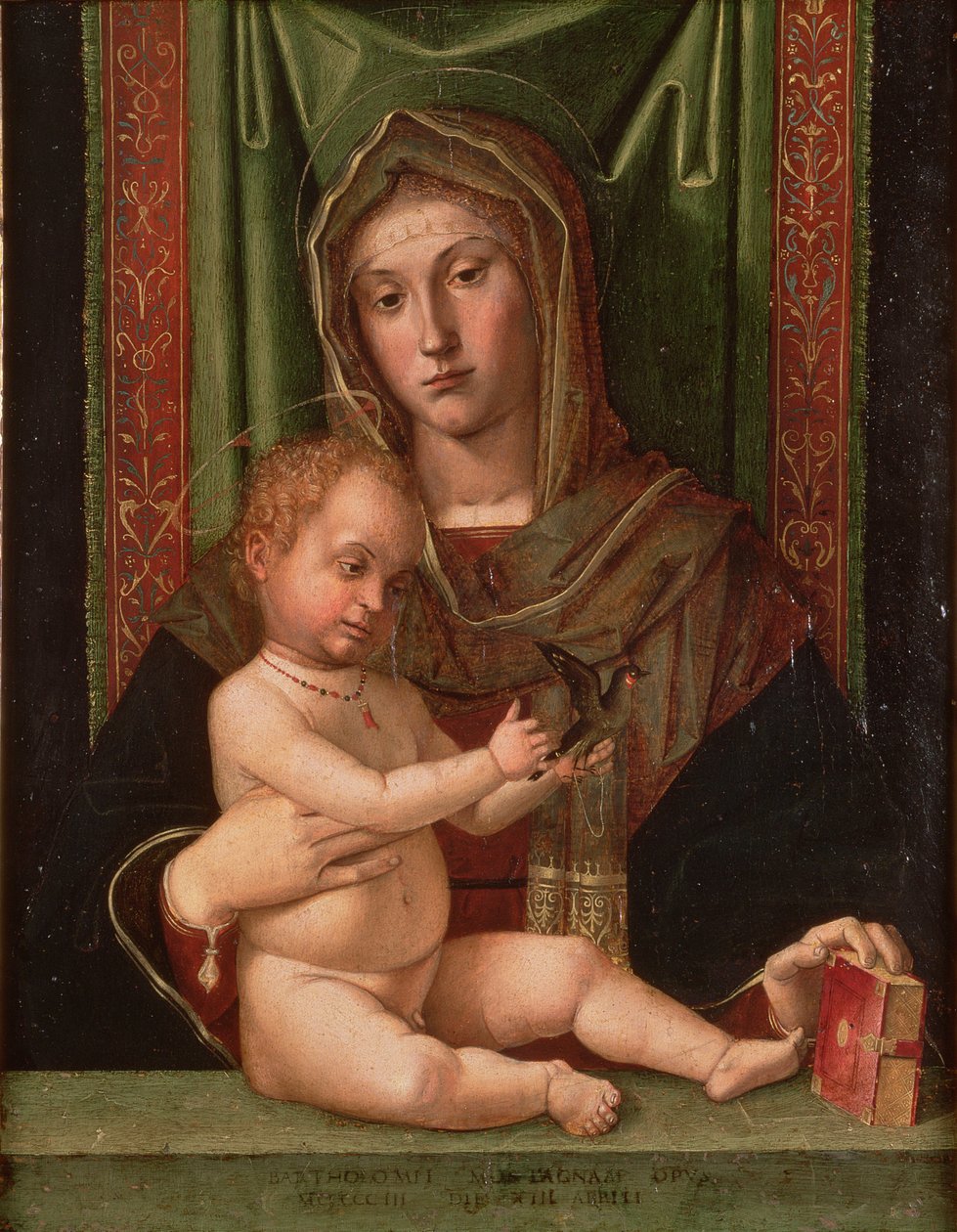Madona s dítětem (panel) od Bartolomeo Montagna