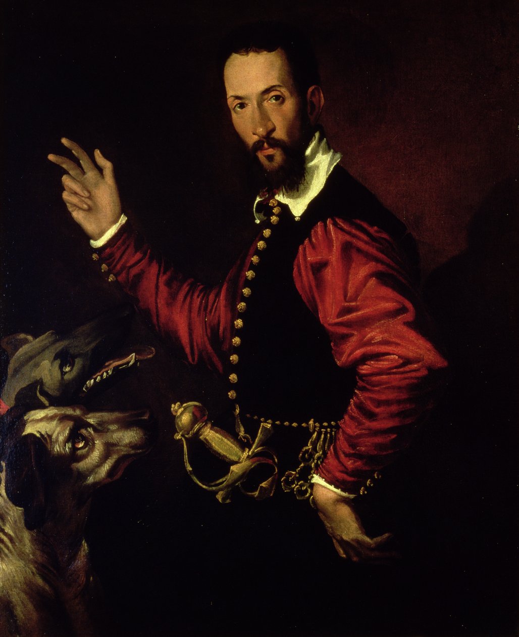 Portrét Guidubalda II della Rovere, vévody z Urbina od Bartolomeo Passarotti