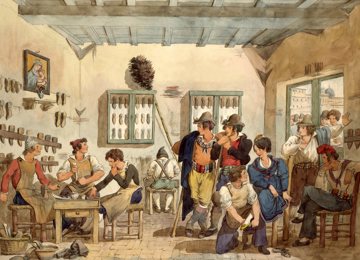 Ševcovna od Bartolomeo Pinelli