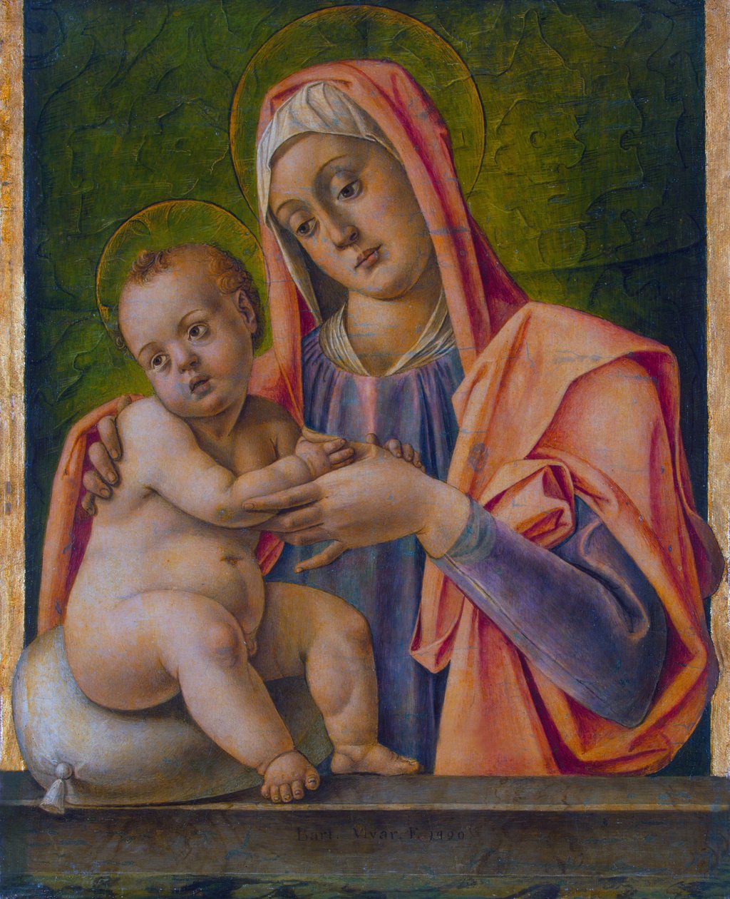 Poustevna Madony a dítěte od Bartolomeo Vivarini