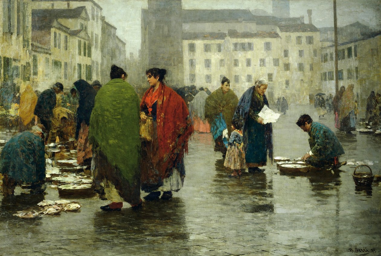 Den abstinence, Bartolomeo Teofilo Ismaele Bezzi (1851-1923) od Bartolomeo Bezzi