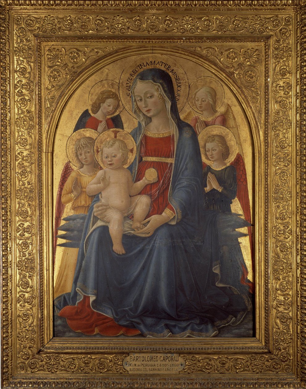 Madonna s dítětem od Bartolomeo Caporali
