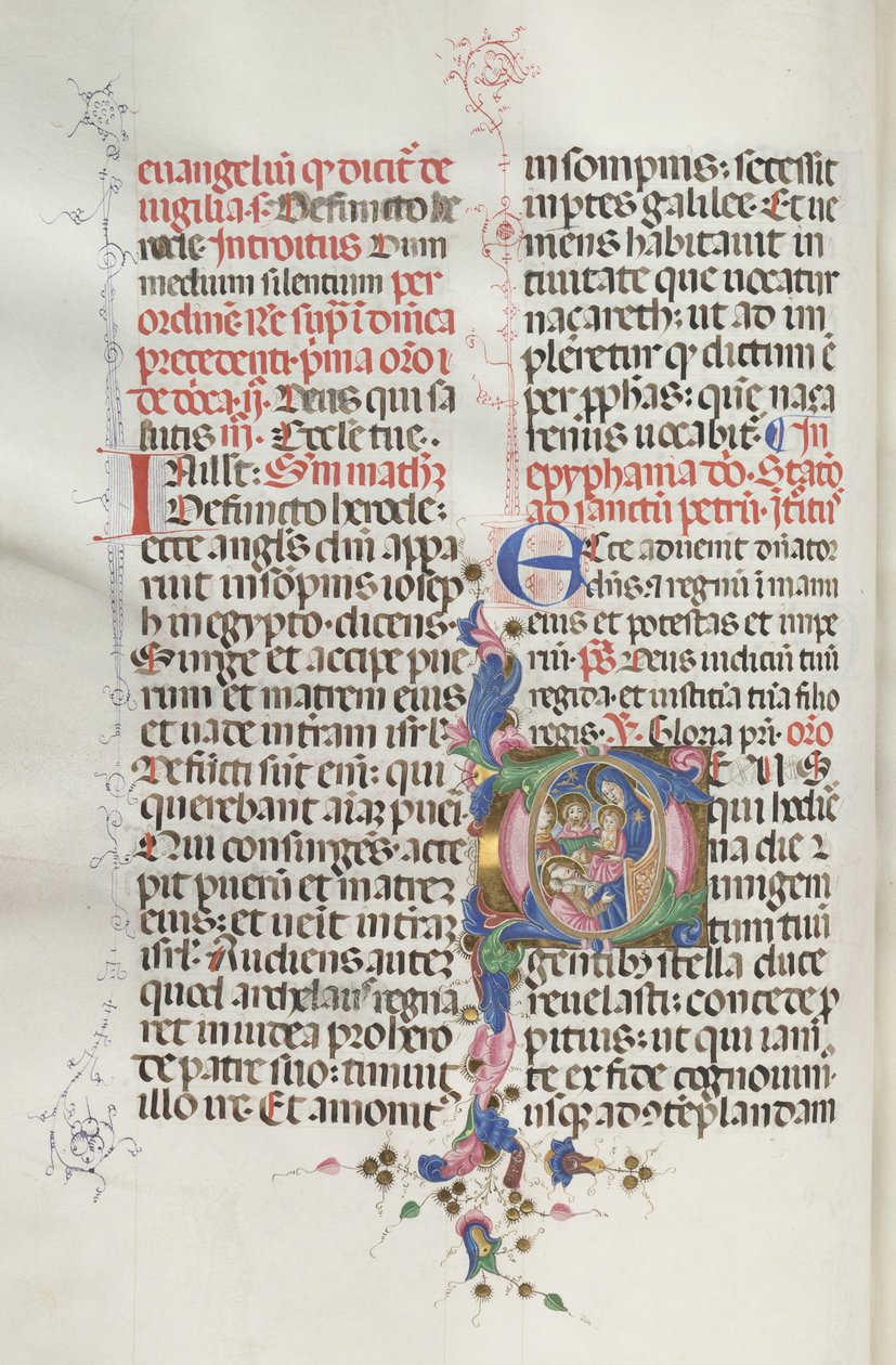 Missale: Fol. 30v: Klanění tří králů, 1469. od Bartolomeo Caporali