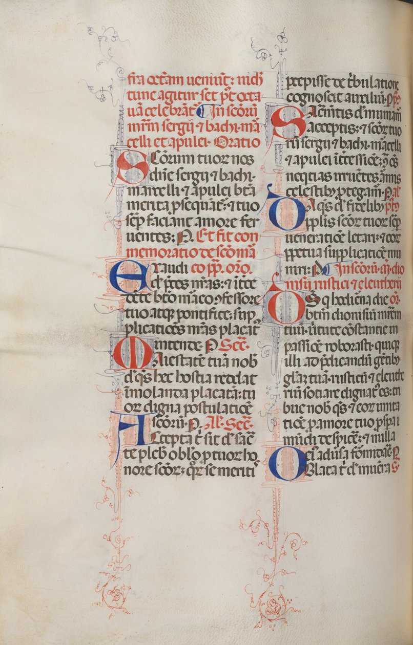 Missale: Fol. 319v: Sv. František & Plná mše sv. Františka, 1469. od Bartolomeo Caporali