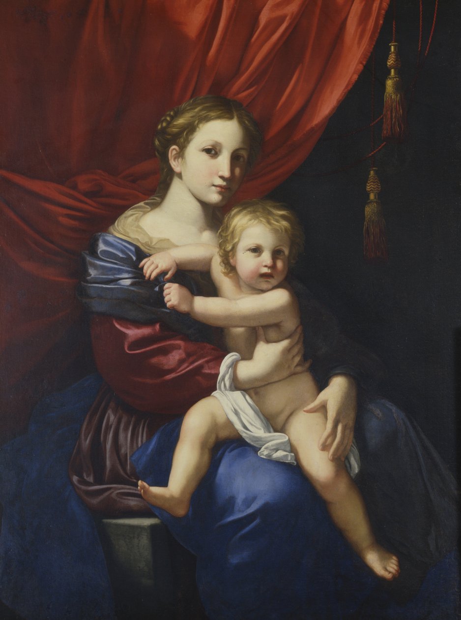Madona s dítětem od Bartolomeo Cavarozzi