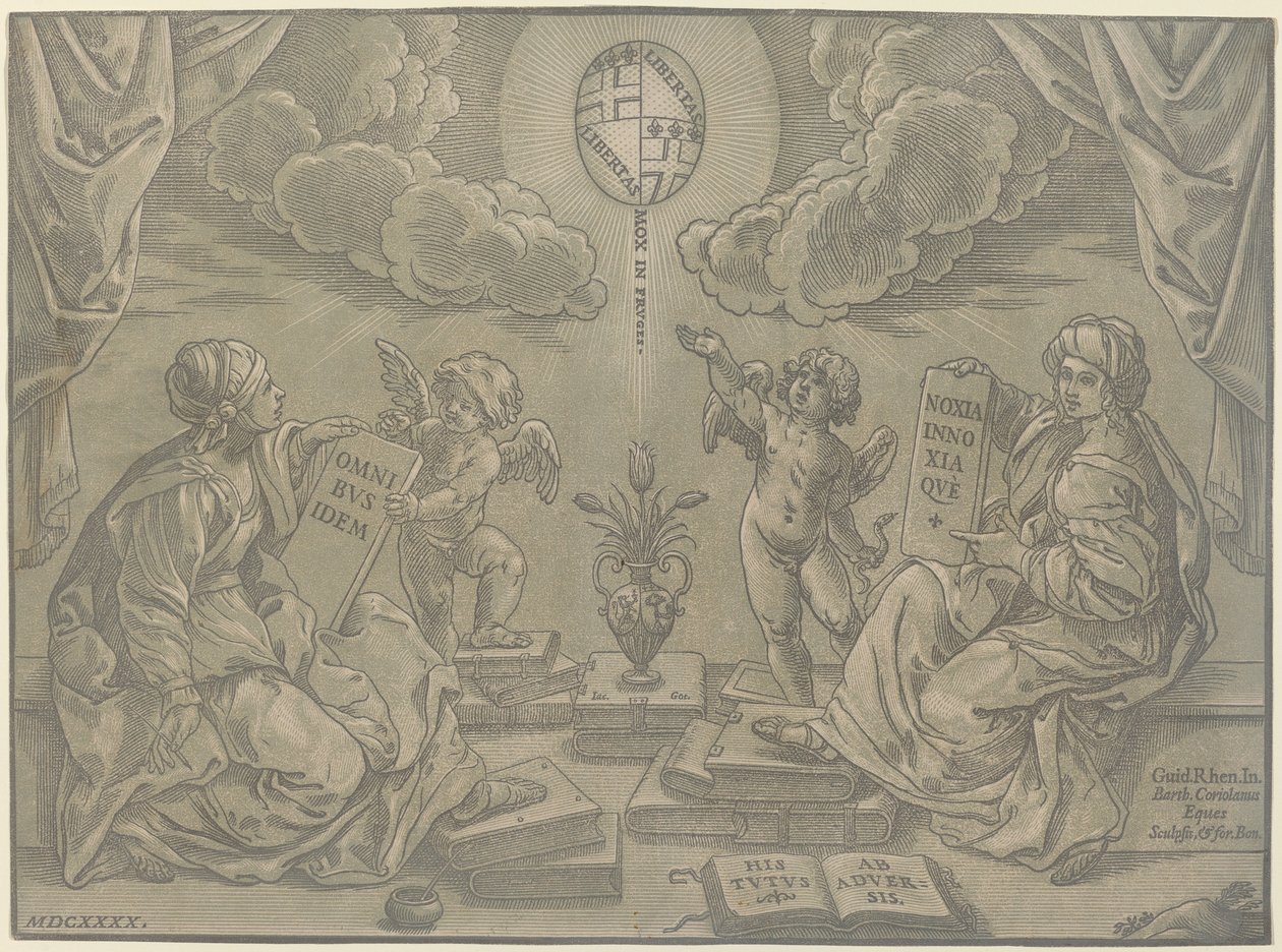 Teze od Bartolomeo Coriolano after Guido Reni