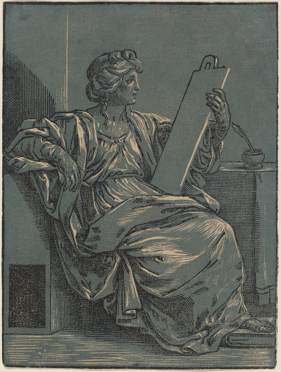Sibyla od Bartolomeo Coriolano or Giuseppe Maria Moretti after Guido Reni