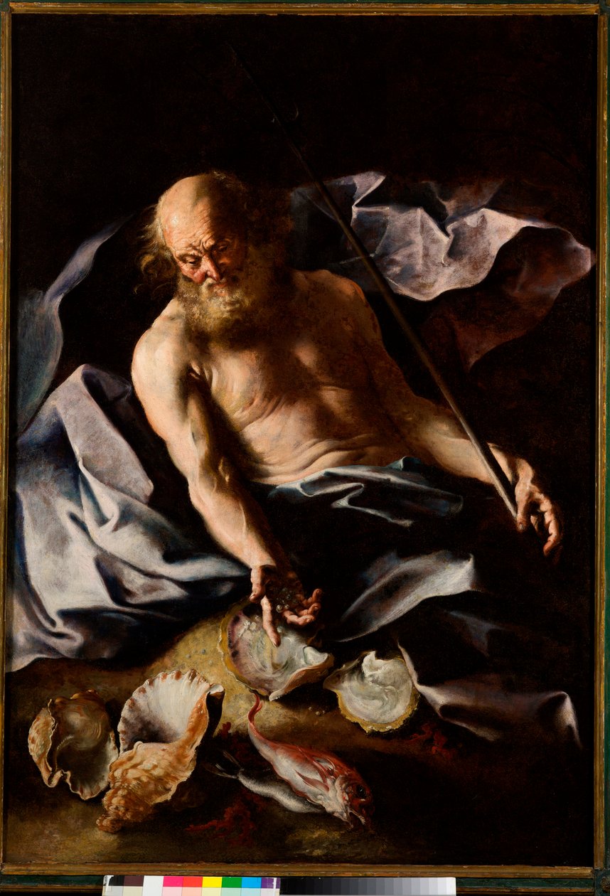 Neptune od Bartolomeo Guidobono