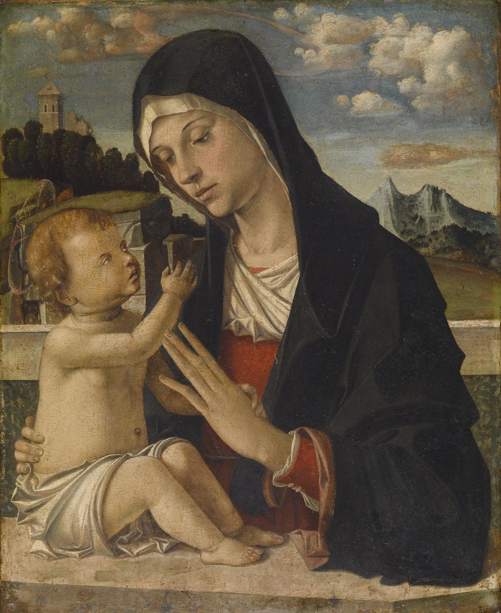 Madona s dítětem od Bartolomeo Montagna