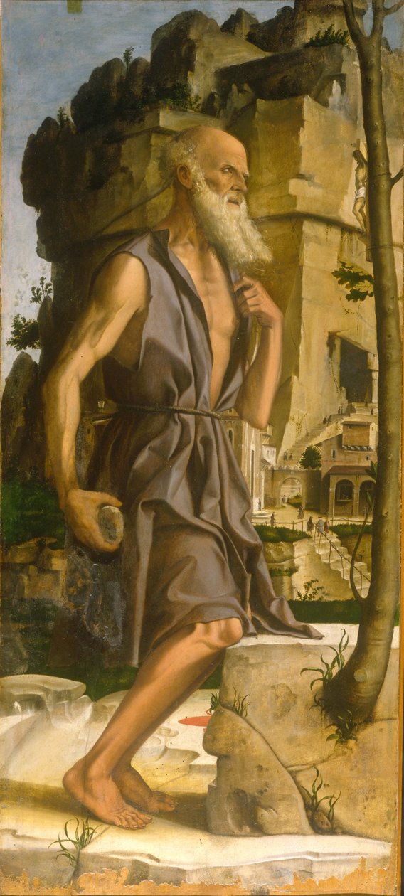 Svatý Jeroným, 1482 od Bartolomeo Montagna