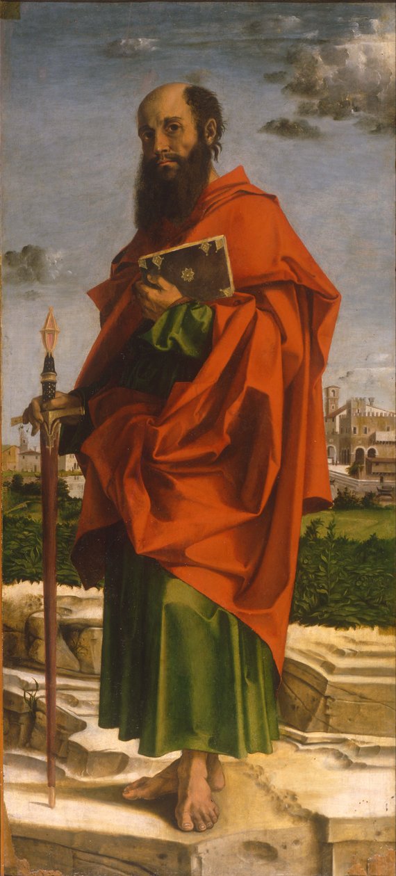 Svatý Pavel, 1482 od Bartolomeo Montagna