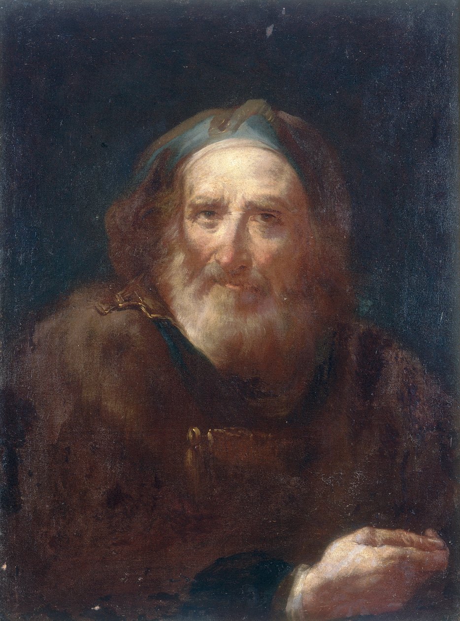 Portrét starého muže od Bartolomeo Nazzari