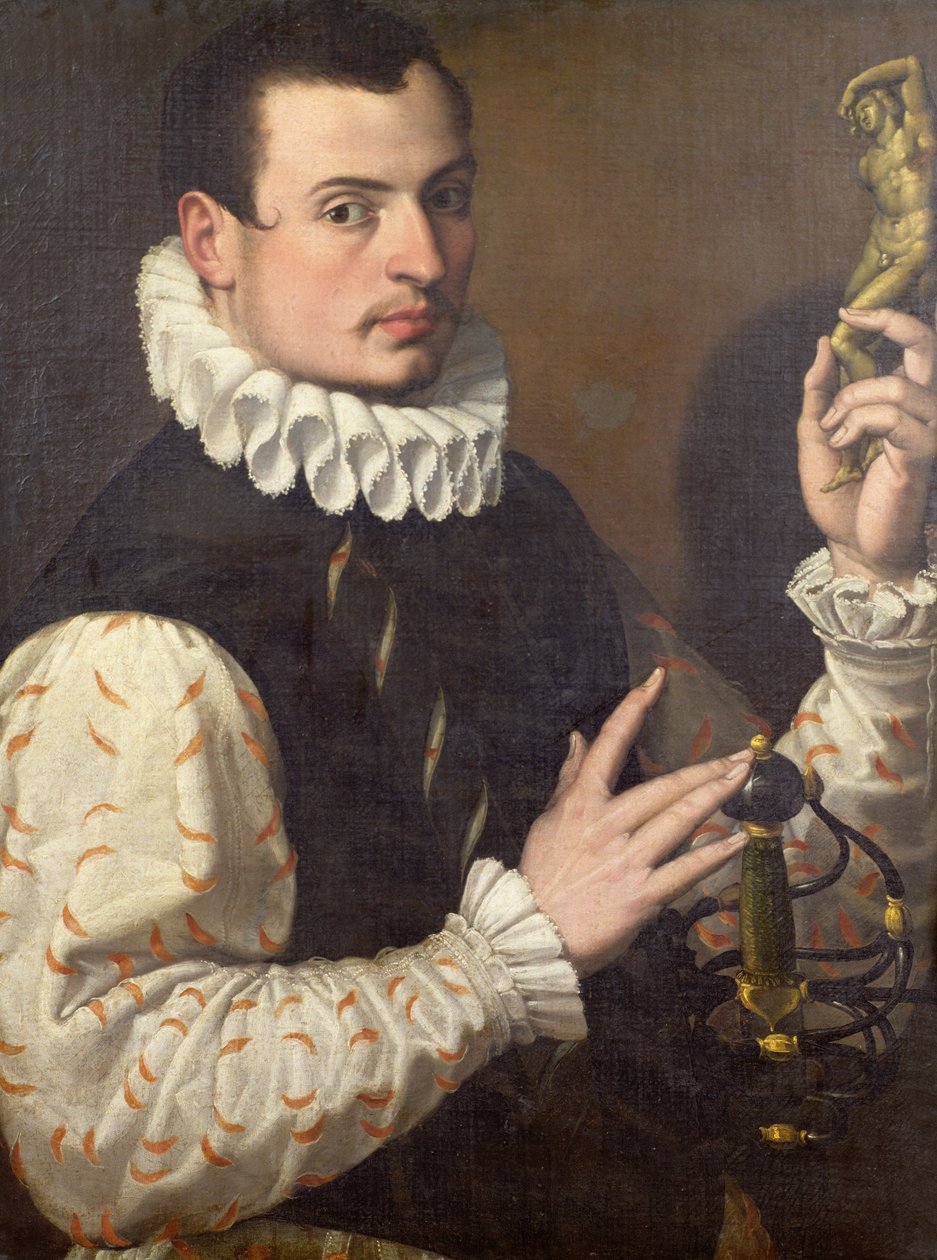 Portrét mladého muže od Bartolomeo Passarotti
