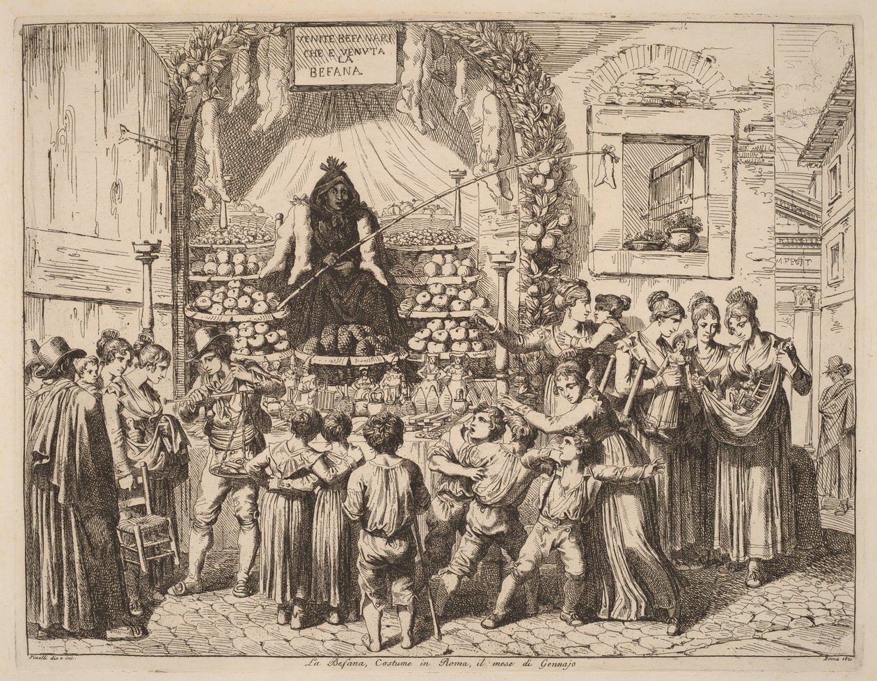 La Befana od Bartolomeo Pinelli