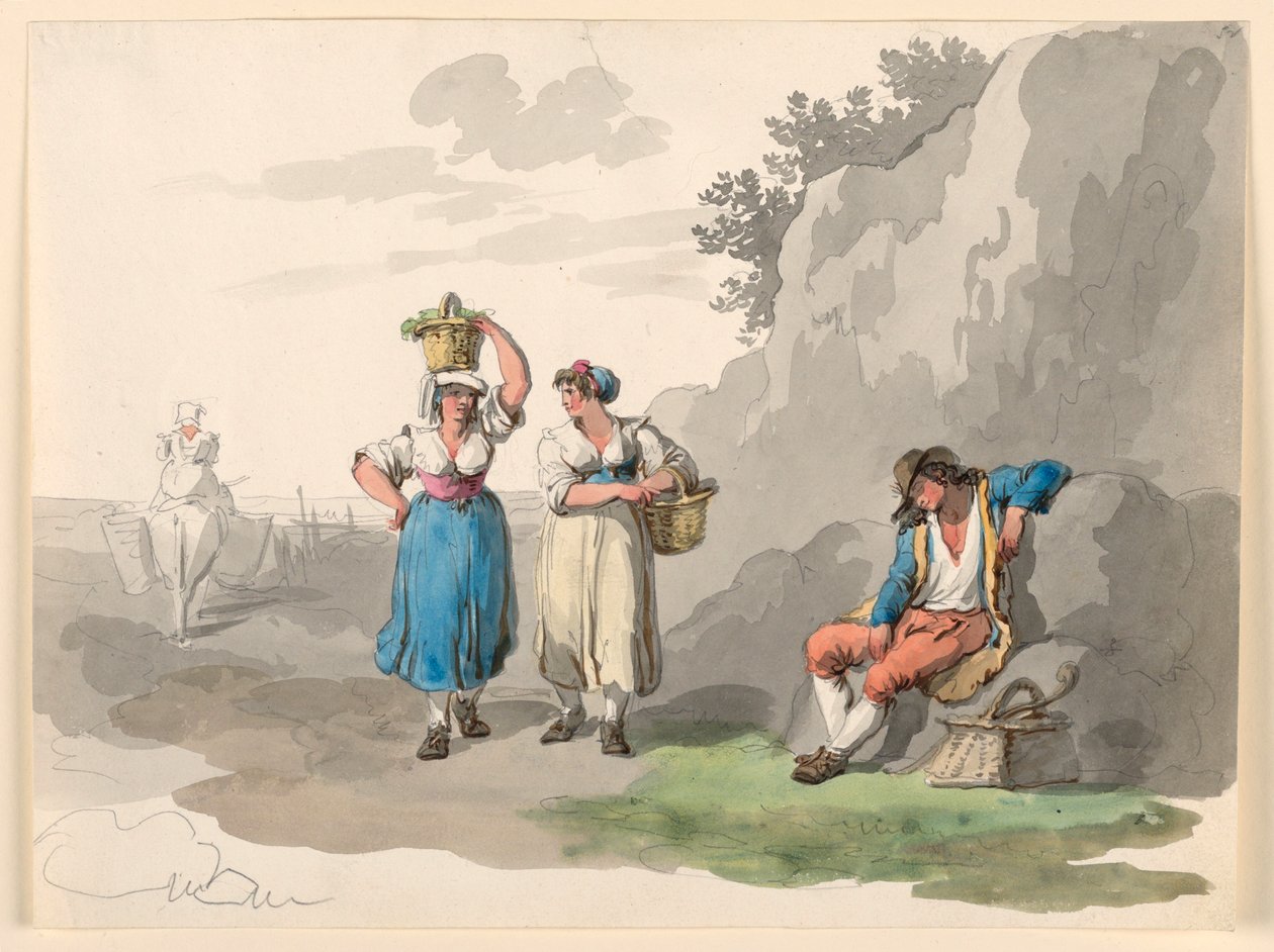 Návrat Z Vinobraní od Bartolomeo Pinelli