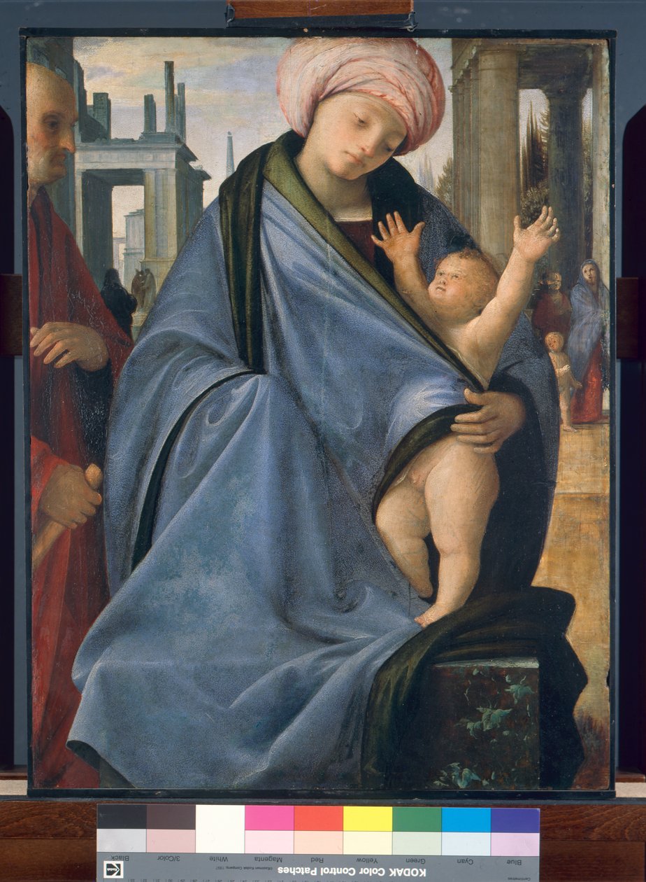 Svatá rodina od Bartolomeo Suardi Bramantino
