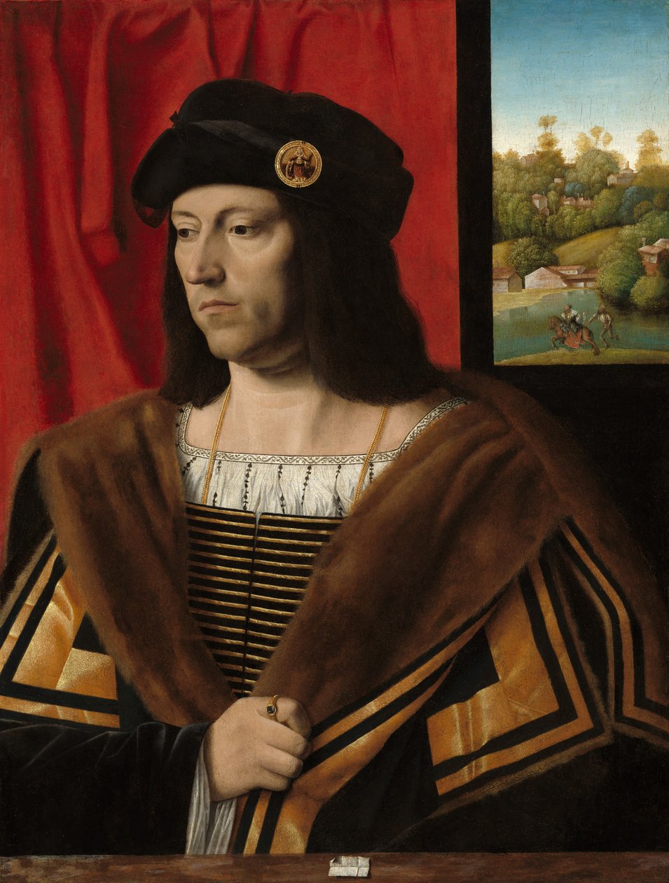 Portrét gentlemana od Bartolomeo Veneto