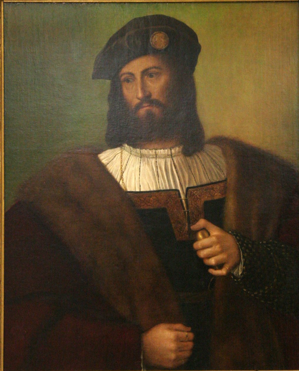 Portrét muže od Bartolomeo Veneto