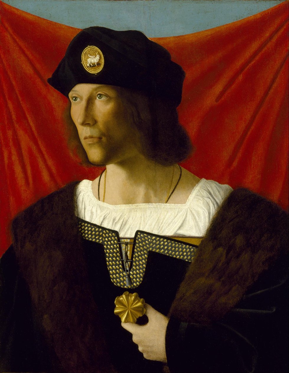 Portrét gentlemana od Bartolomeo Veneto