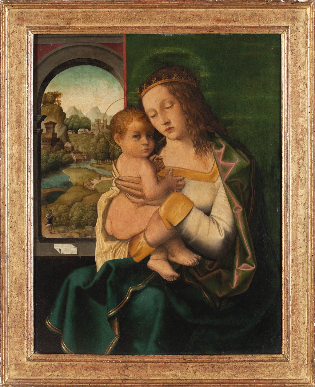Panna a dítě, 1516. od Bartolomeo Veneto